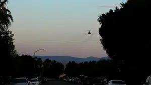 Coachella heli in trails